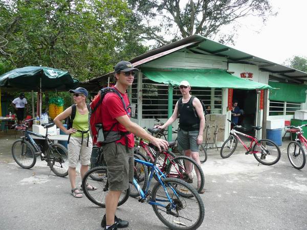 Mountain bikes gehuurd