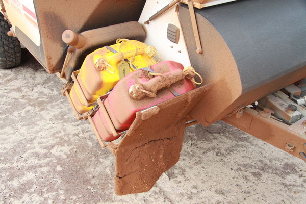 Dik modder na een uurtje natte gravelweg