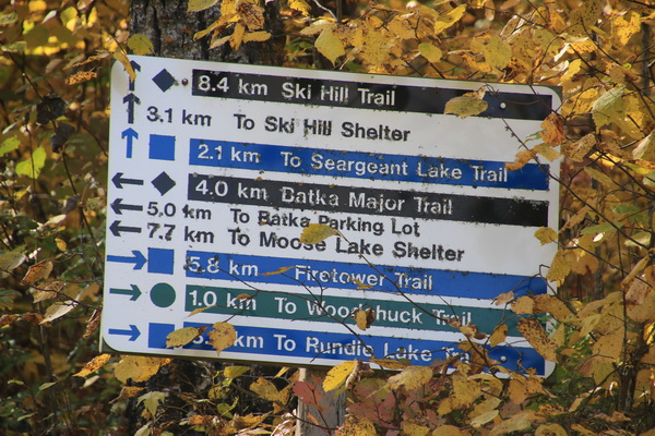 X-Country ski trails