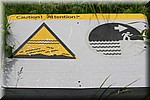 Gevaarlijke stroming, blijf uit het water
