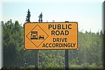 Openbare (gravel)weg, pas de rijstijl hierop aan