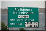 IJs oversteek, maximum 50km/u en 2.000kg - GESLOTEN NU