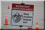 Vaartuig inspectie tegen mosselen
